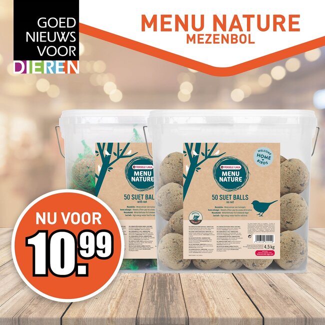 Menu Nature Mezenbollen