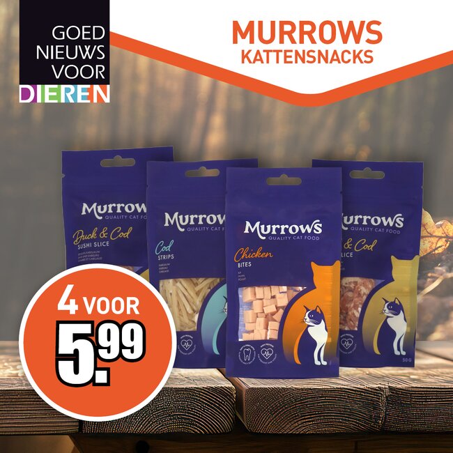 Murrows Kattensnacks